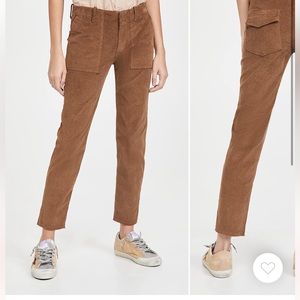 Nili Lotan Jenna Pants Corduroy chestnut size 2
